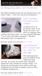 Mobile Screenshot of carnetdetendances.com